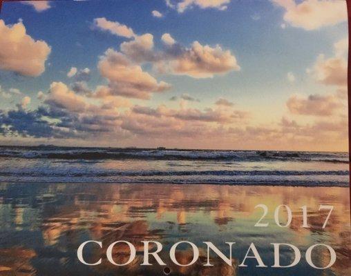 Stopped at Coronado Eagle & Journal to pick-up a couple of complimentary 2017 Coronado calendars :))