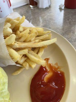 Crispy fries