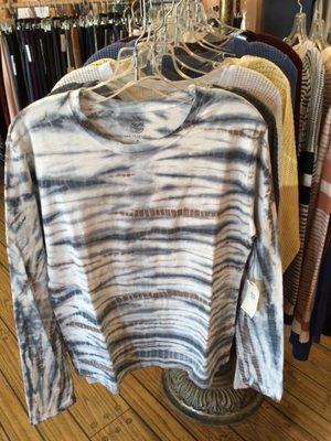 MOL tie dye long sleeve tee