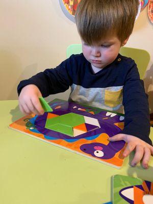 Puzzles to teach dexterity