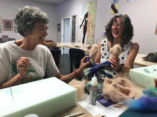 Needle Felted Mermaid Workshop