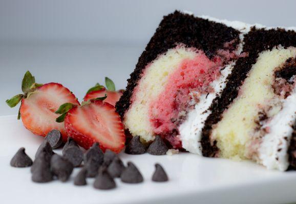 Neapolitan Cake