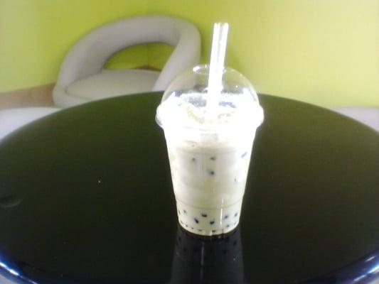 Green Macha Tea with boba