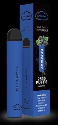 Freeway Vape Blue Razz 2500 Puffs