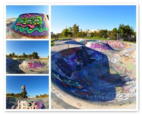 Greer Skate Park Collage