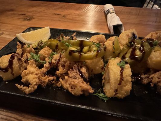 Crispy Calamari Appetizer