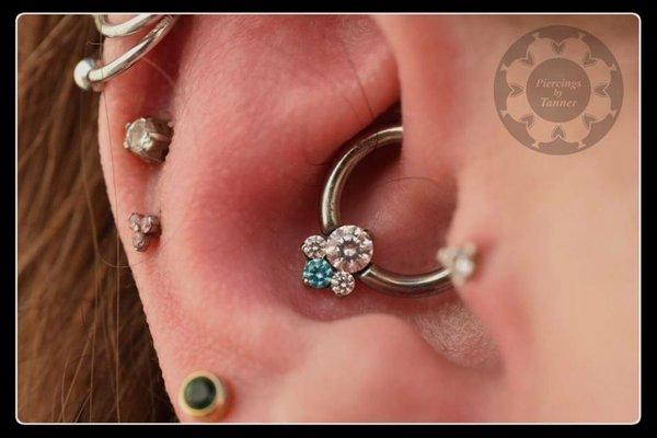 Tons of cool options for daith piercings