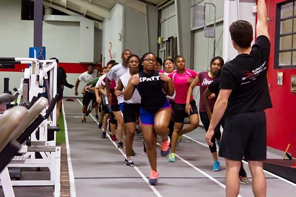 EPATT Track and Field team practice