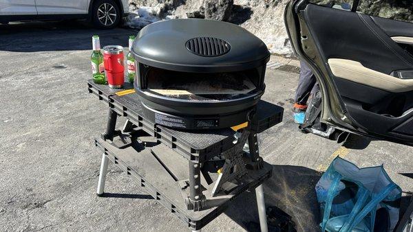 My Gozney Arc XL - a great tailgate pizza option