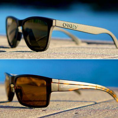 Need sunglasses? We have a great selection of Oakley & Smith.