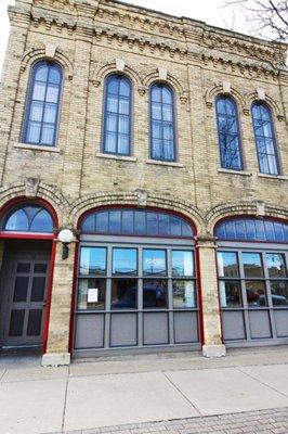 FOCUS Coworking is located in the historic fire station building that was built in 1871.