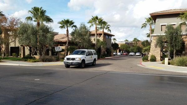 Frye Road Entrance to Gilbert Location