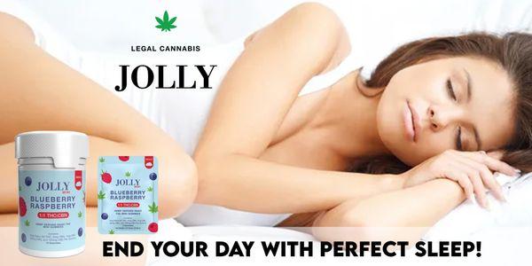 GET A GOOD NIGHTS SLEEP WITH JOLLY INDICA GUMMIES