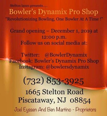 Bowler's Dynamix Pro Shop