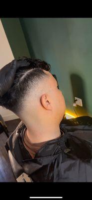 High mid fade