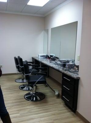 Makeup studio