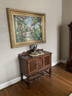 Original furnishings from when the home was built in 1912