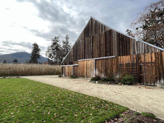 Picturesque barn and open deck for a special event