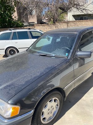 Literally dust on the car for it sitting at their damn shop for 6 months and they didn't fix anything.