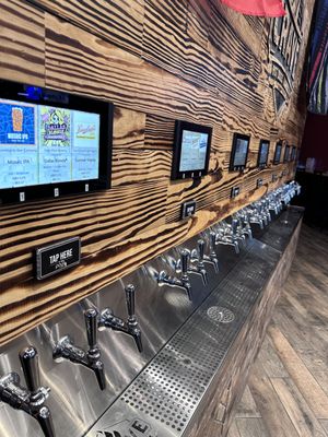 24 Tap Self Pour Beer & Cocktail Wall