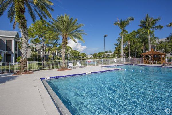 Our marvelous outdoor pool.