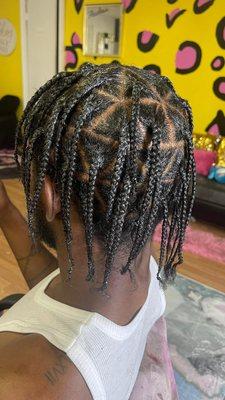 MENS BOX BRAIDS