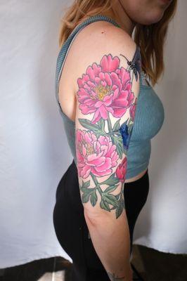 Peony sleeve