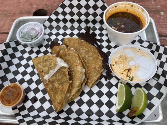 Quesobirria tacos