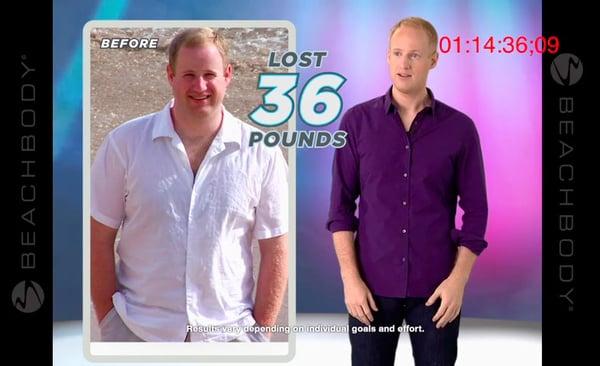 My weight loss from the Hip Hop Abs infomercial!