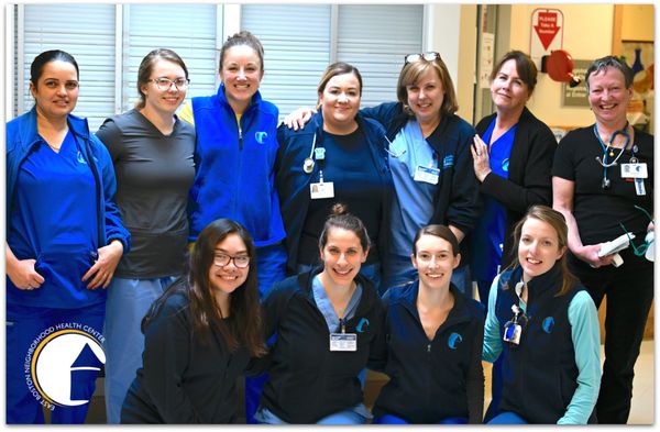 The skilled nursing team in our Pediatrics Department!