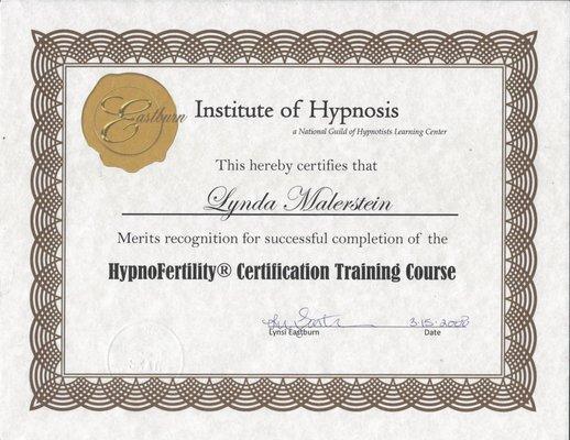 Hypnotherapy for Fertility. Enhance your reception to conception.