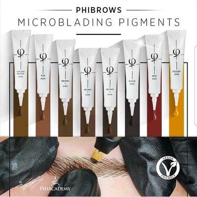 Phibrows pigments