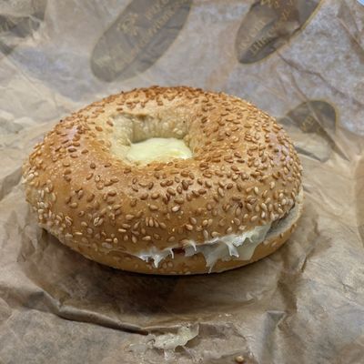 Bagel egg and cheese