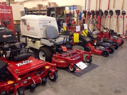 Professional exmark mowers and handheld equipment