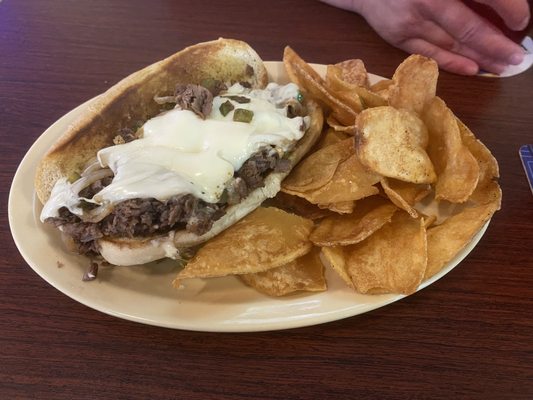 Philly cheesesteak