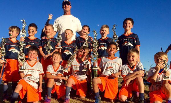 Just another Pooles 8u Broncos championship