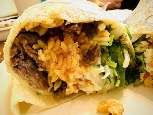 Carne Asada Burrito