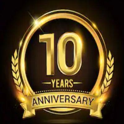 Celebrating 10 years of service!