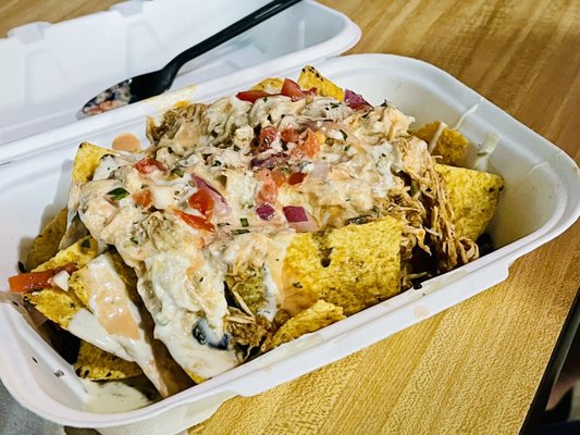 Chicken nachos