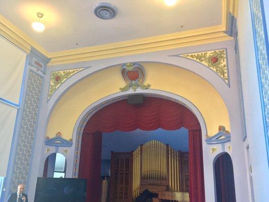 Historic Room and Organ at the Washington State School for the Blind