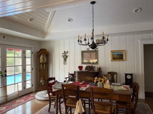 Dining Room (Remodeled and Vaulted Ceiling)