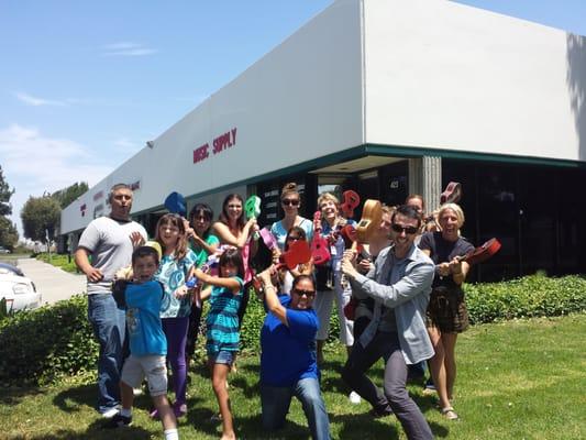 Anthony Cutietta with his ukulele students at www.SanDiegoMusicStudio.com