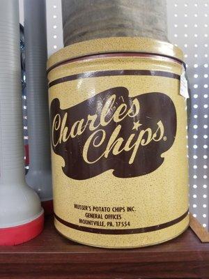 I haven't seen a Charles Chips canister since I was a kid