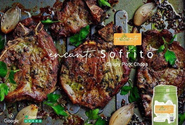 Create the Crispiest Pork Chops with a Fantastic taste with our 5 Star  Sofrito