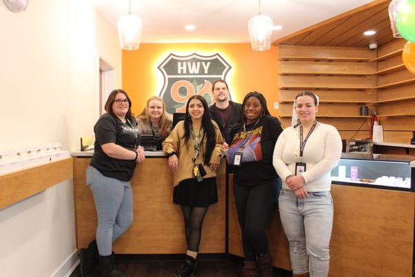 Our awesome team of budtenders are ready to help you on your next visit!