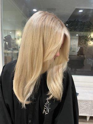 blonde hair by Brooklyn