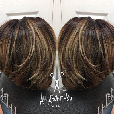 Fall balayage