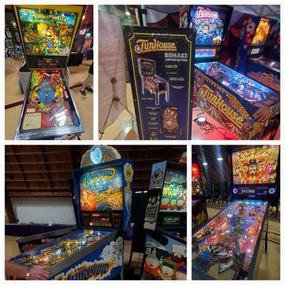 Pinball machines (free play at event)