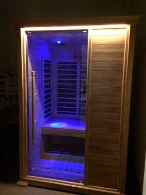 Far infrared detox sauna