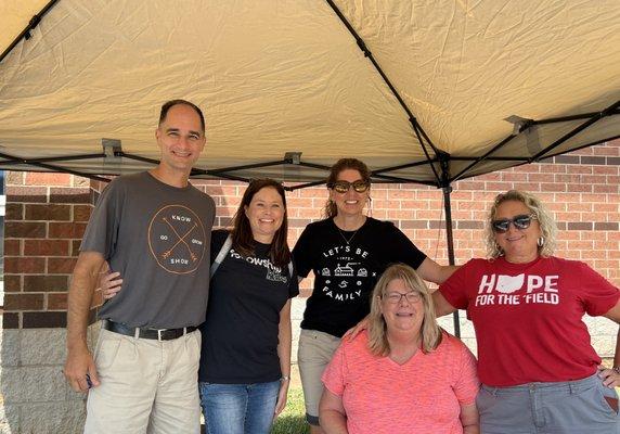 Serving our community together at our Annual Block Party at Lagonda Elementary School